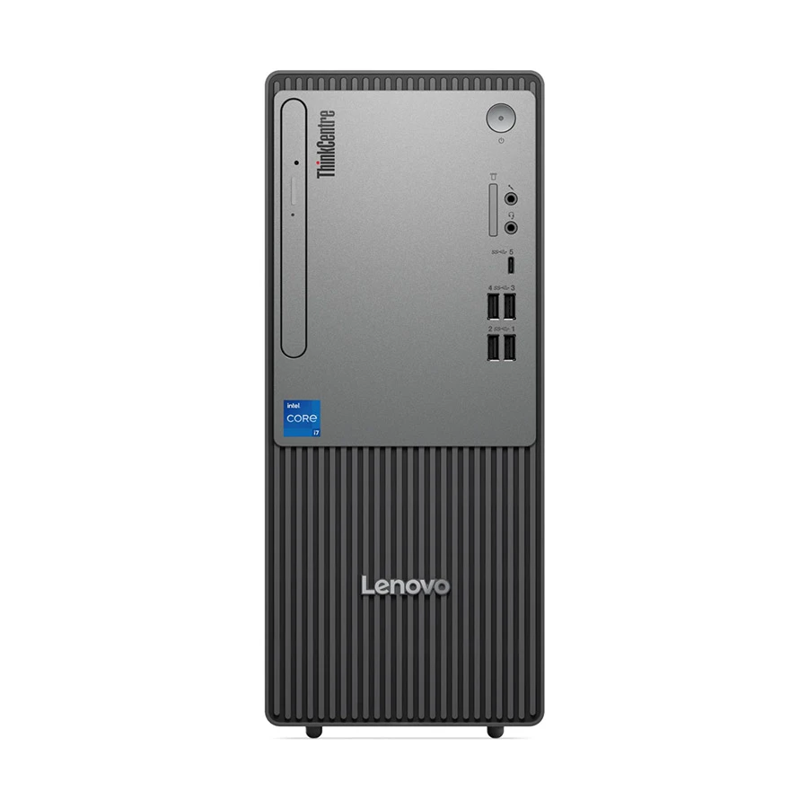 Lenovo ThinkCentre Neo 50t Gen 5 14th Gen Intel Core i3 14100 8GB RAM, 512GB SSD Black Tower Brand PC